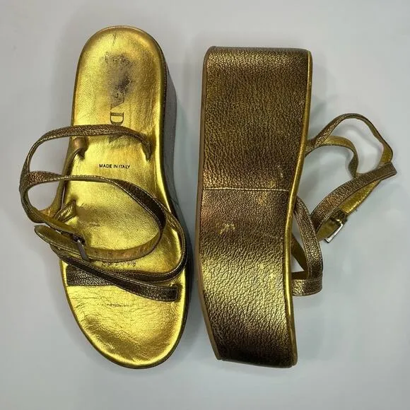 Vintage Prada Platform Sandals