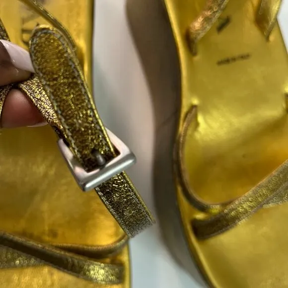 Vintage Prada Platform Sandals