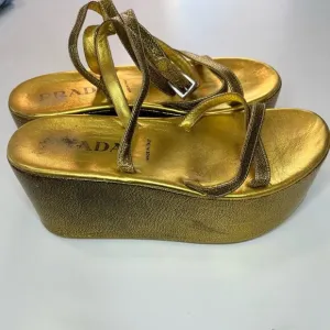 Vintage Prada Platform Sandals