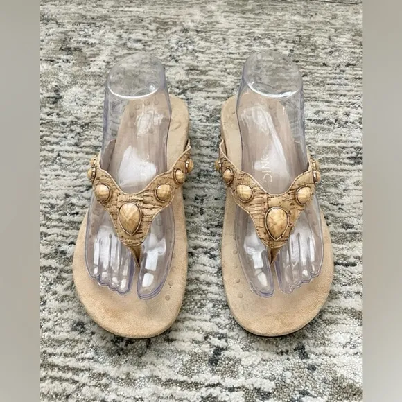 Vionic Eve II Sandals Womens Size 8 flip flop Arch Support Orthotic