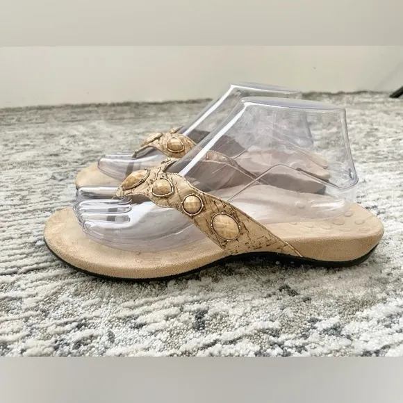Vionic Eve II Sandals Womens Size 8 flip flop Arch Support Orthotic