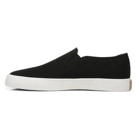 Vionic‎ Groove Slip On Black Casual Canvas Comfort Shoe Womens 9 New