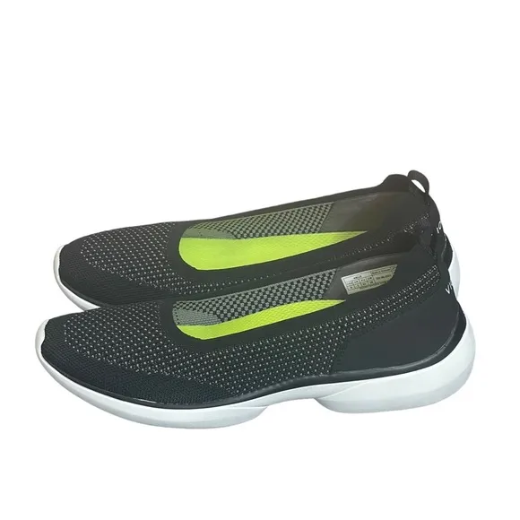 Vionic kallie slip on black sandals size 9