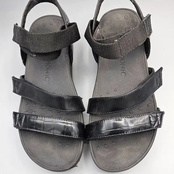 Vionic Misty Wedge Strap Sandals