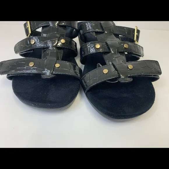 Vionic Orthaheel PARK RADIA Wedge Sandals Slides