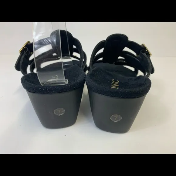 Vionic Orthaheel PARK RADIA Wedge Sandals Slides