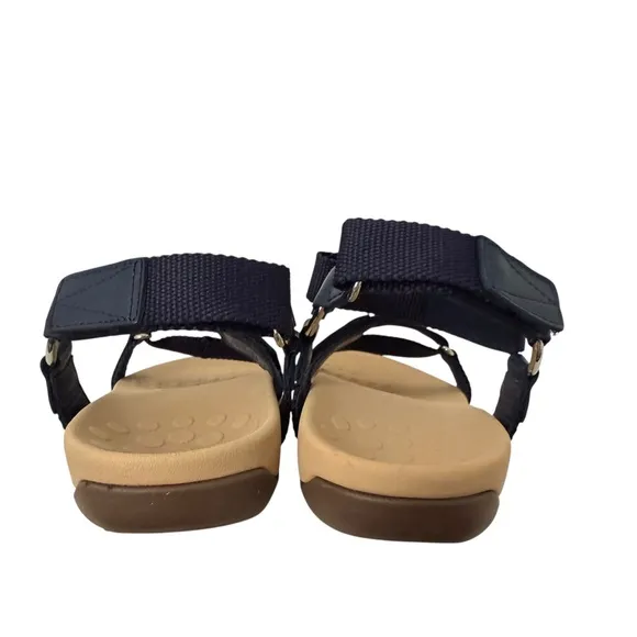 Vionic Women's Navy Candace Backstrap Sandals   NIB