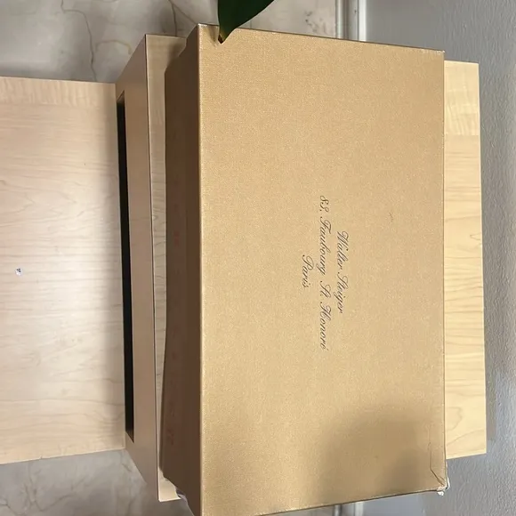 Walter Steiger Ariana Wedges with original box and dust bag
