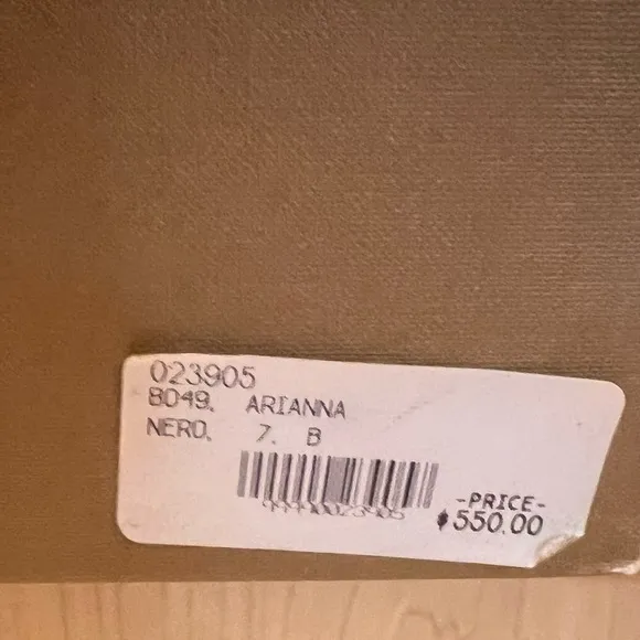Walter Steiger Ariana Wedges with original box and dust bag