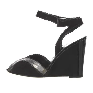 Walter Steiger Ariana Wedges with original box and dust bag