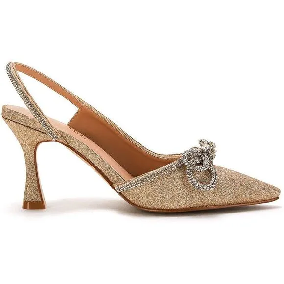 Wedding Women's Rhinestone Ankle Strap Heeled Sandals Satin Pointy Toe Stiletto