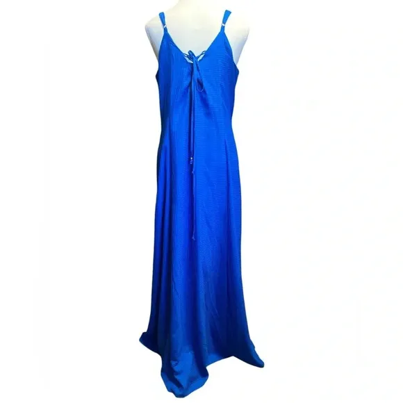White House Black Market Royal blue plus size maxi dresss
