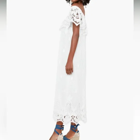 White Lace Avalon Maxi Dress