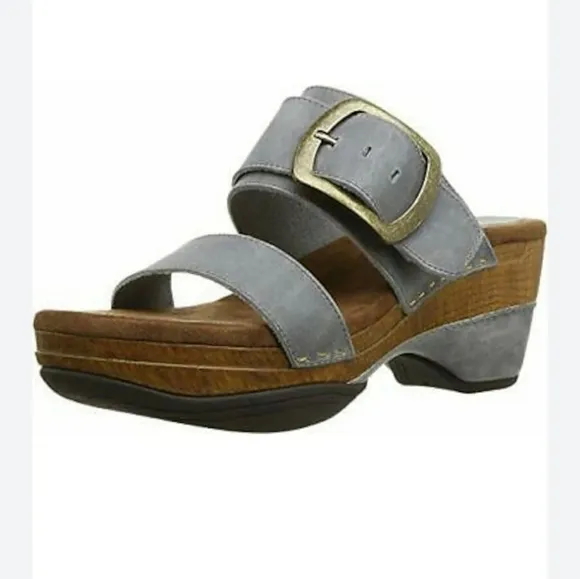 WHITE Mountain Footbeds Wedge Sandals, Size 9M