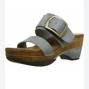 WHITE Mountain Footbeds Wedge Sandals, Size 9M