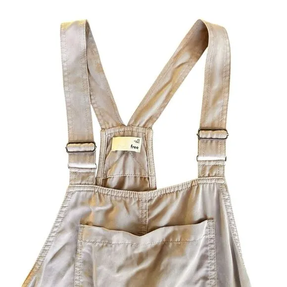 Wilfred Free Beatriz Romper Overalls – Gray – Size XS – EUC