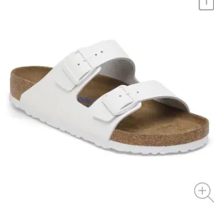Women's Birkenstock Sandals, Size 38 white ( 7.5)
