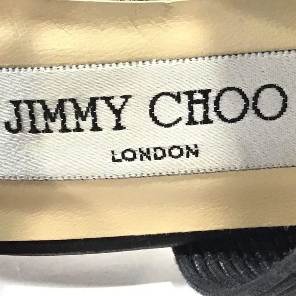 Women’s Jimmy Choo Black/Gold High Heels Sandals Size 36.5