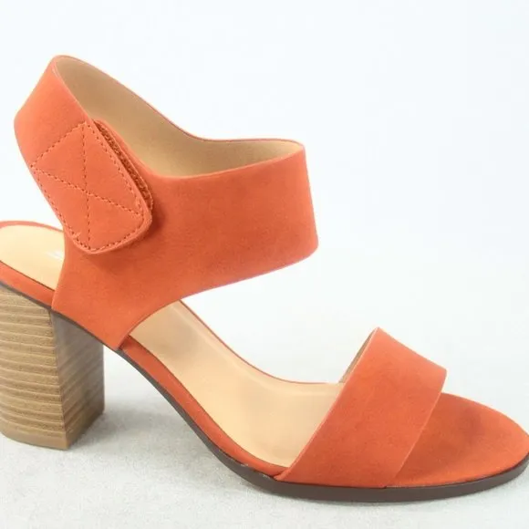Women's Open Toe Chunky Heel Ankle Strap Dress Sandal
