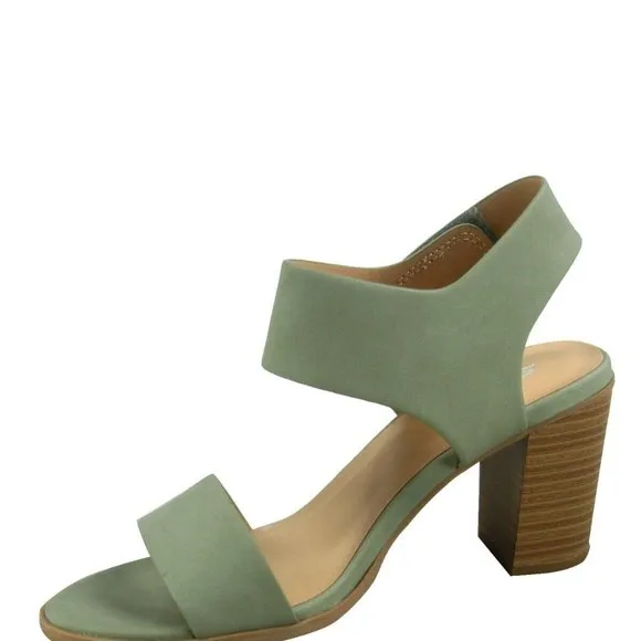 Women's Open Toe Chunky Heel Ankle Strap Dress Sandal