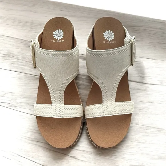 Women’s Palm Haven Sandals with Wedge Heel and Adjustable Strap! Size 10! New!