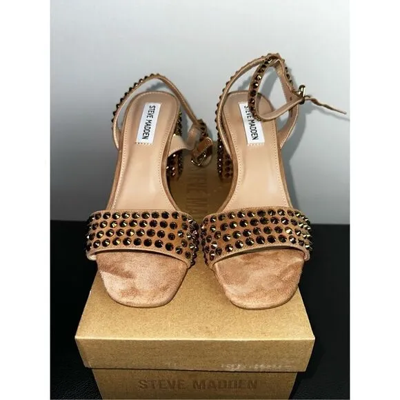 Women's Domini Embellished Two-Piece Ankle-Strap Sandals