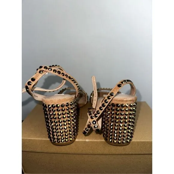 Women's Domini Embellished Two-Piece Ankle-Strap Sandals