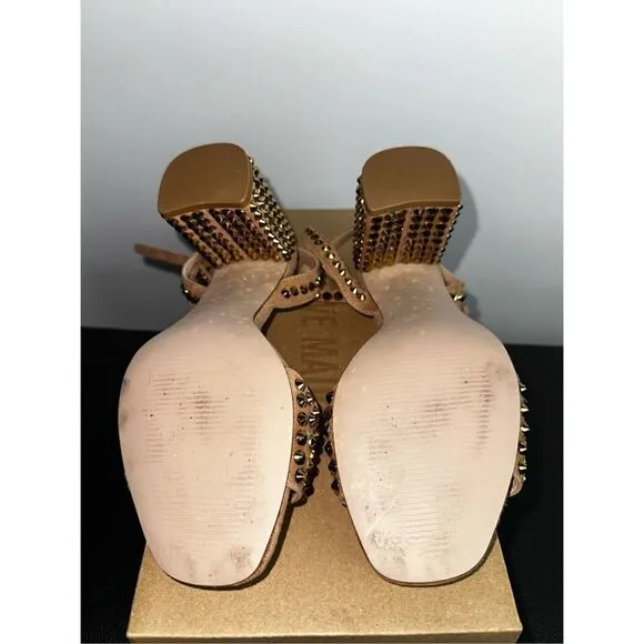 Women's Domini Embellished Two-Piece Ankle-Strap Sandals