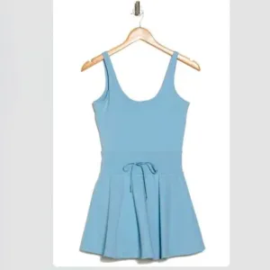 Yogalicious Lux Annie Tennis Dress Forget Me Not, XL, Built-In Bra &amp; Shorts