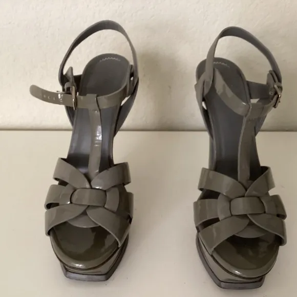YSL TRIBUTE SANDALS  HEELS