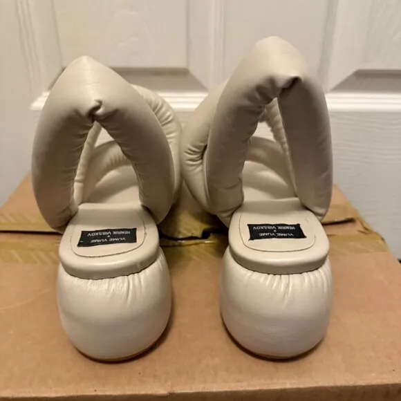 Yume Yume Women's Cream and White Sandals