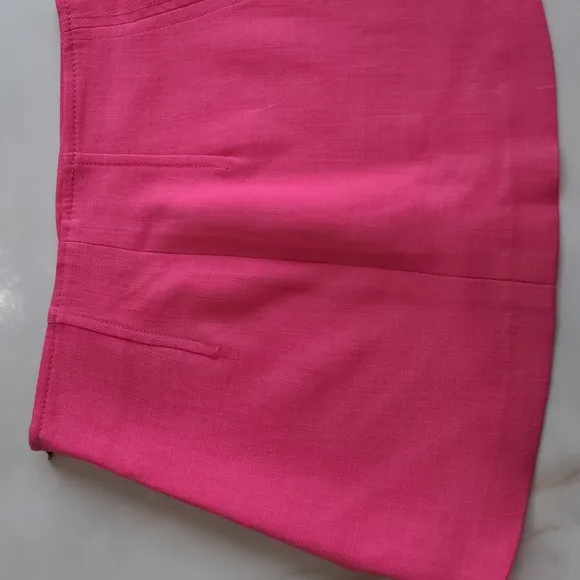 Zara Pink Mini Skirt XS Linen-like Barbiecore Summer Lightweight Y2K Spring