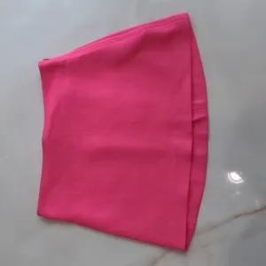Zara Pink Mini Skirt XS Linen-like Barbiecore Summer Lightweight Y2K Spring