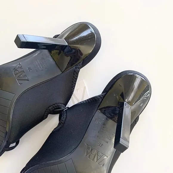 Zara sandals heels 7.5 new
