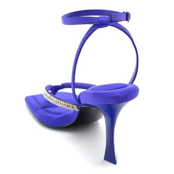 Zara SPARKLY HEELED SANDALS bloggers favorite