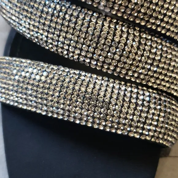 ZARA Sparkly Strap Heels Sandals