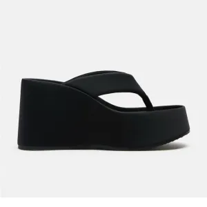 Zara Women’s Neoprene Platform Wedge Sandals in size 7.5 - hardly worn!